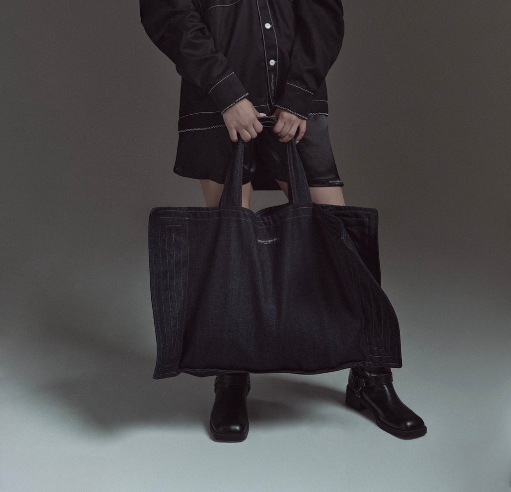 Dark Indigo Tote Bag