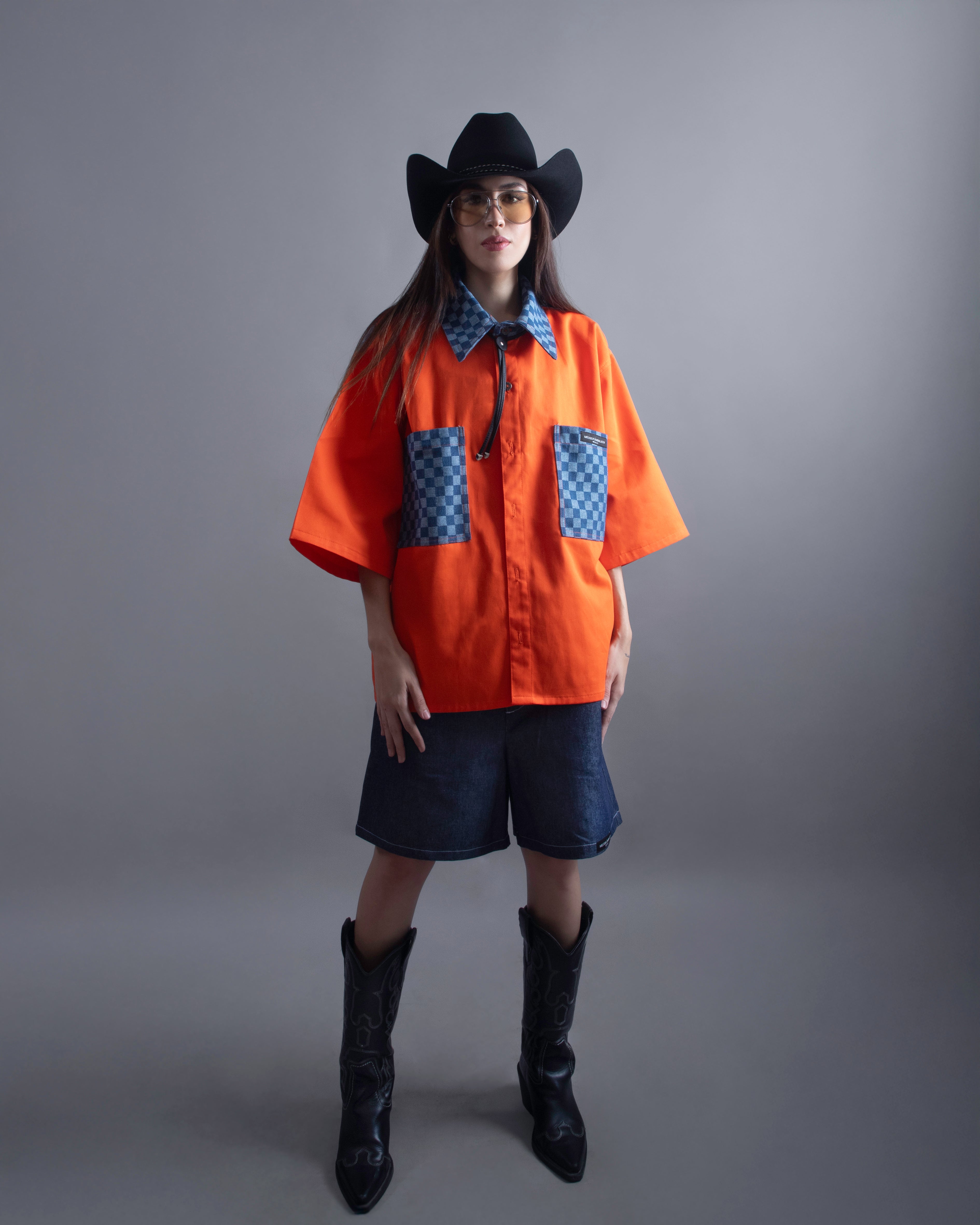 Orange Rodeo Shirt