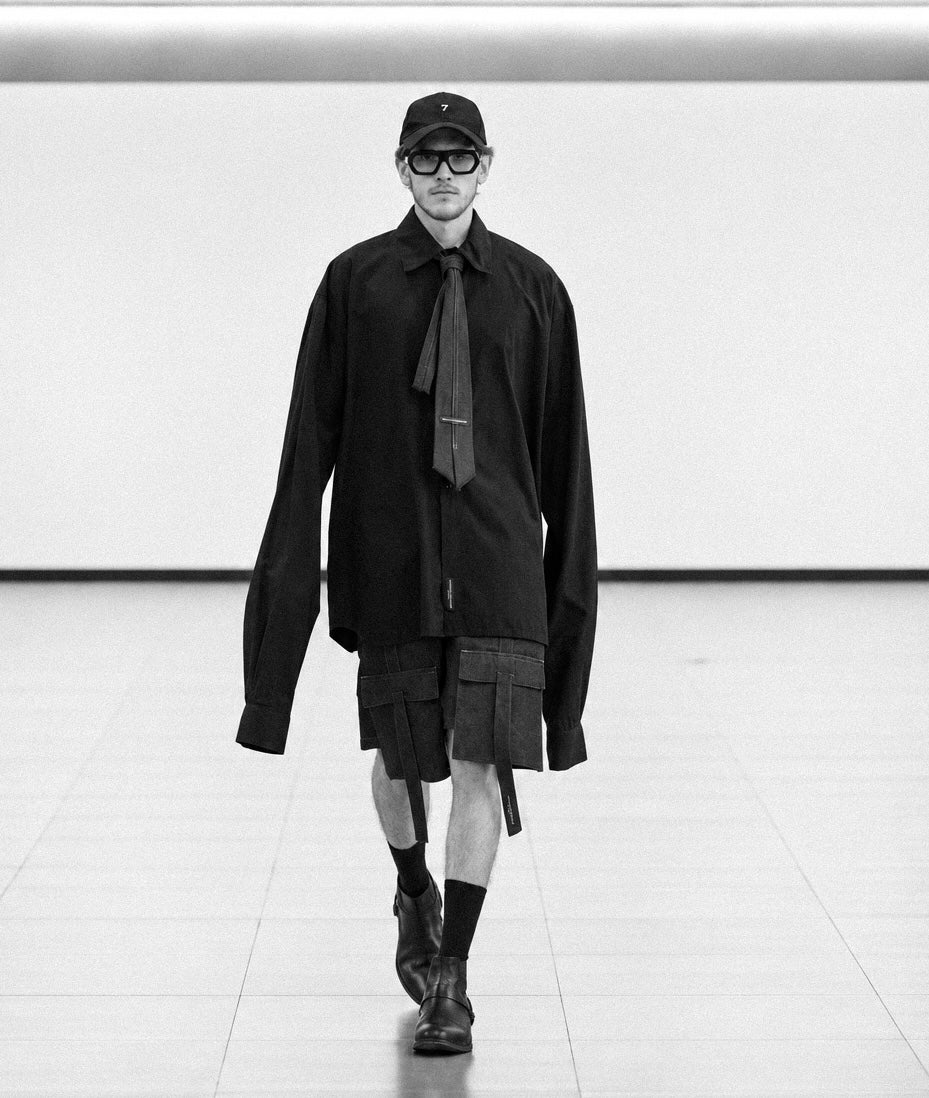 GRID-33 Maxi Shirt