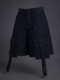 Intersticio Denim Bermudas