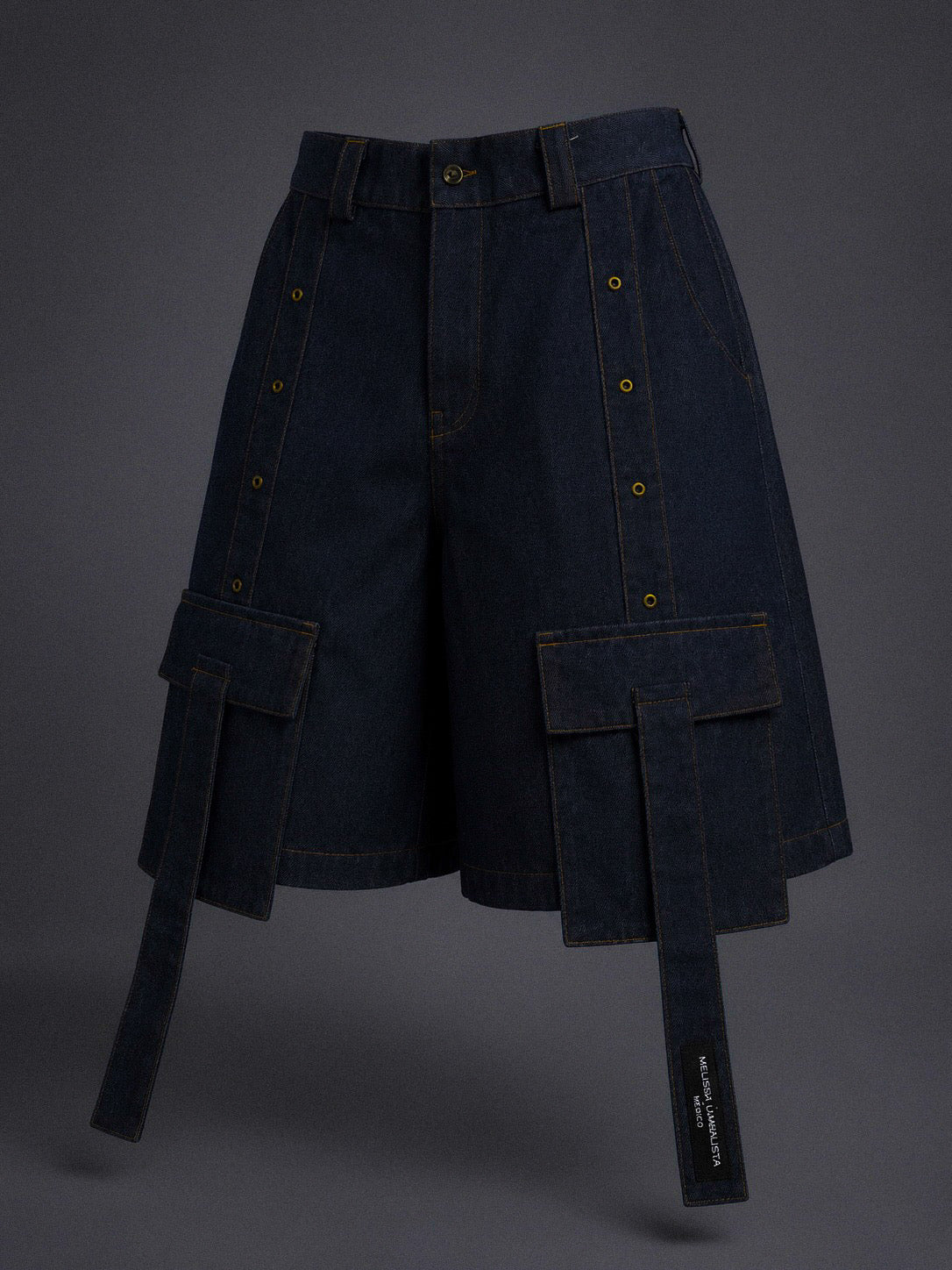 Intersticio Denim Bermudas