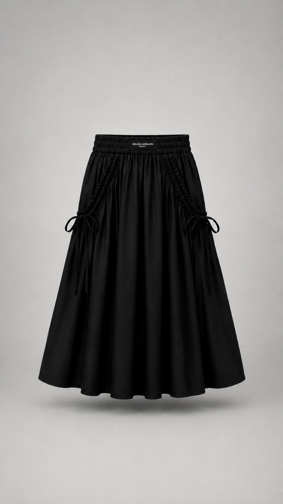 HYBRD-15 W Structured Pleated Skirt