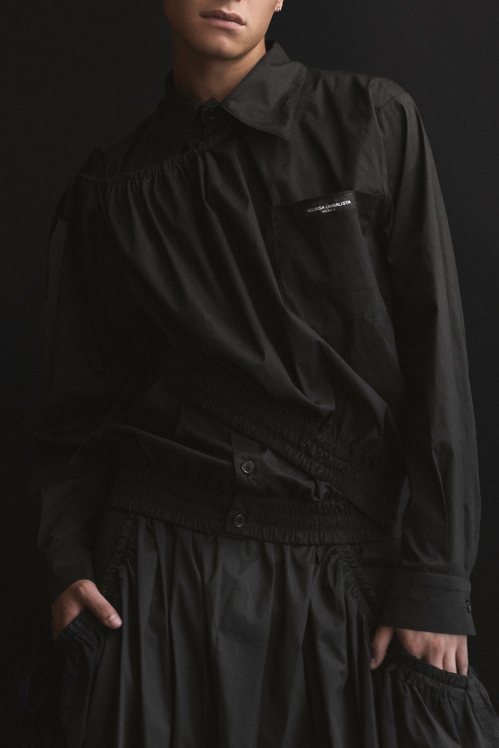 CRSS-14 Draped Structure Shirt