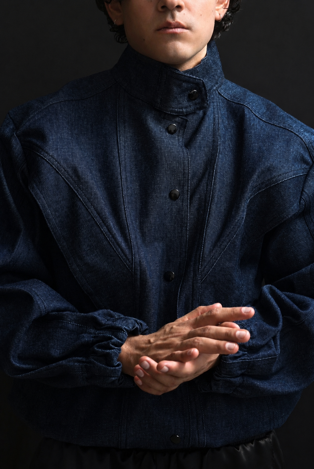 CRST-7 (Crest) Indigo Jacket