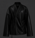 SRNS-6 Vinyl Women Leather Kimono