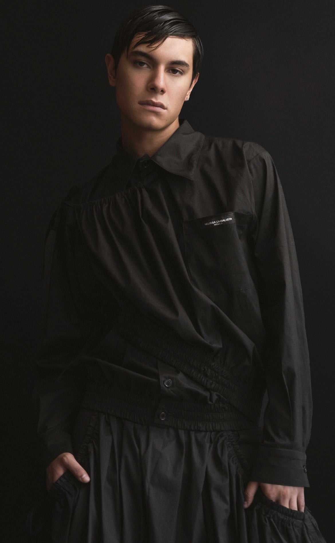 CRSS-14 Draped Structure Shirt