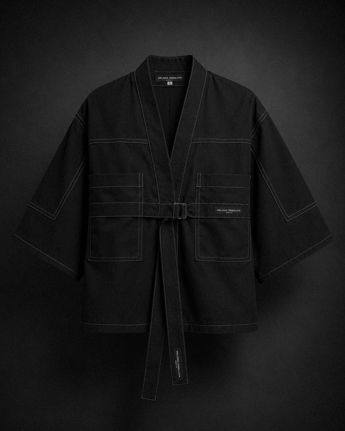 Coast Black Kimono