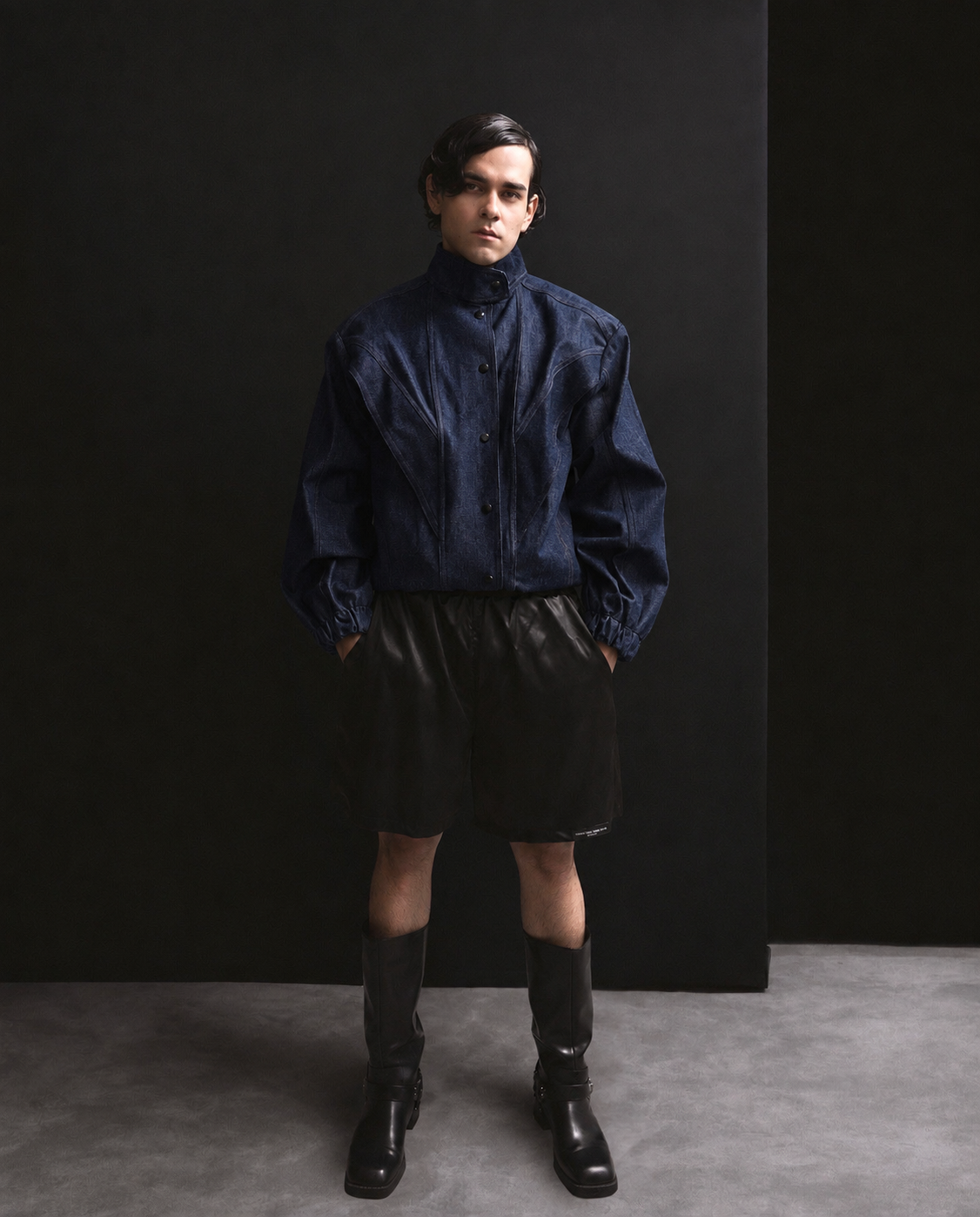 CRST-7 (Crest) Indigo Jacket