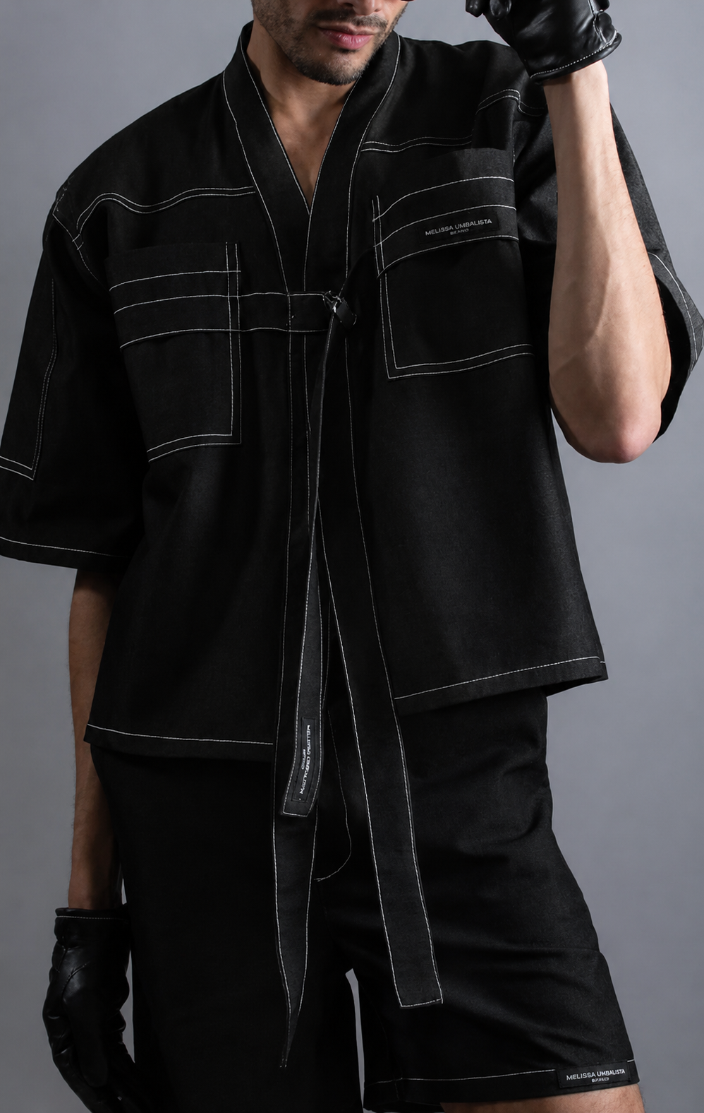 Coast Black Kimono