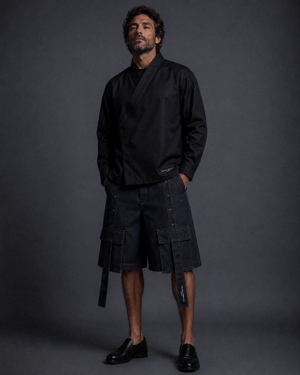 Intersticio Denim Bermudas