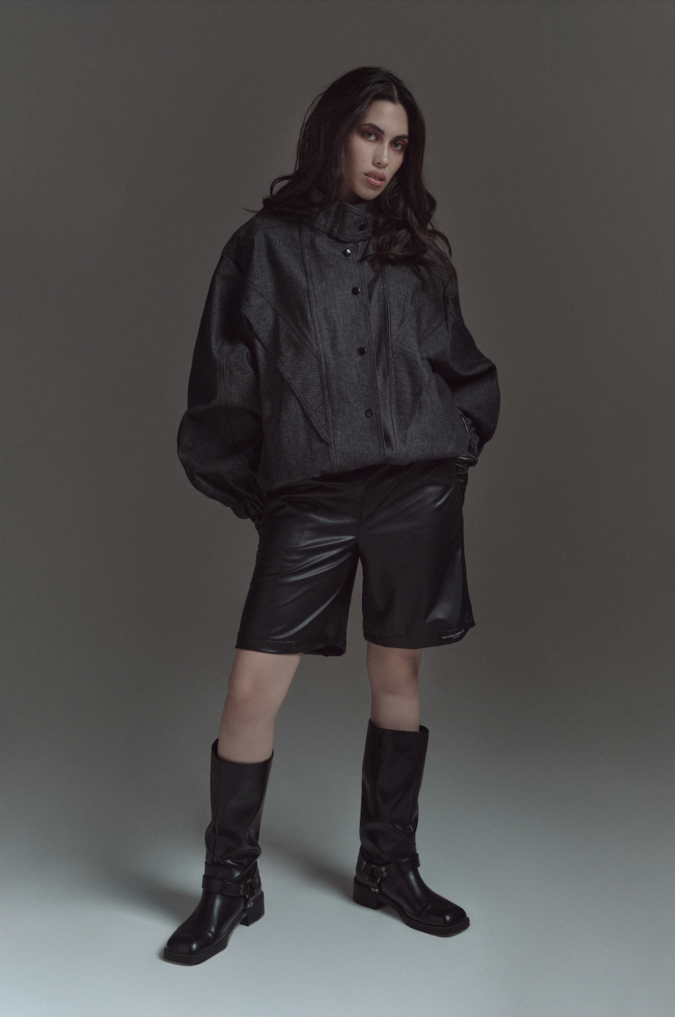 CRST-7 (Crest) W Denim Jacket