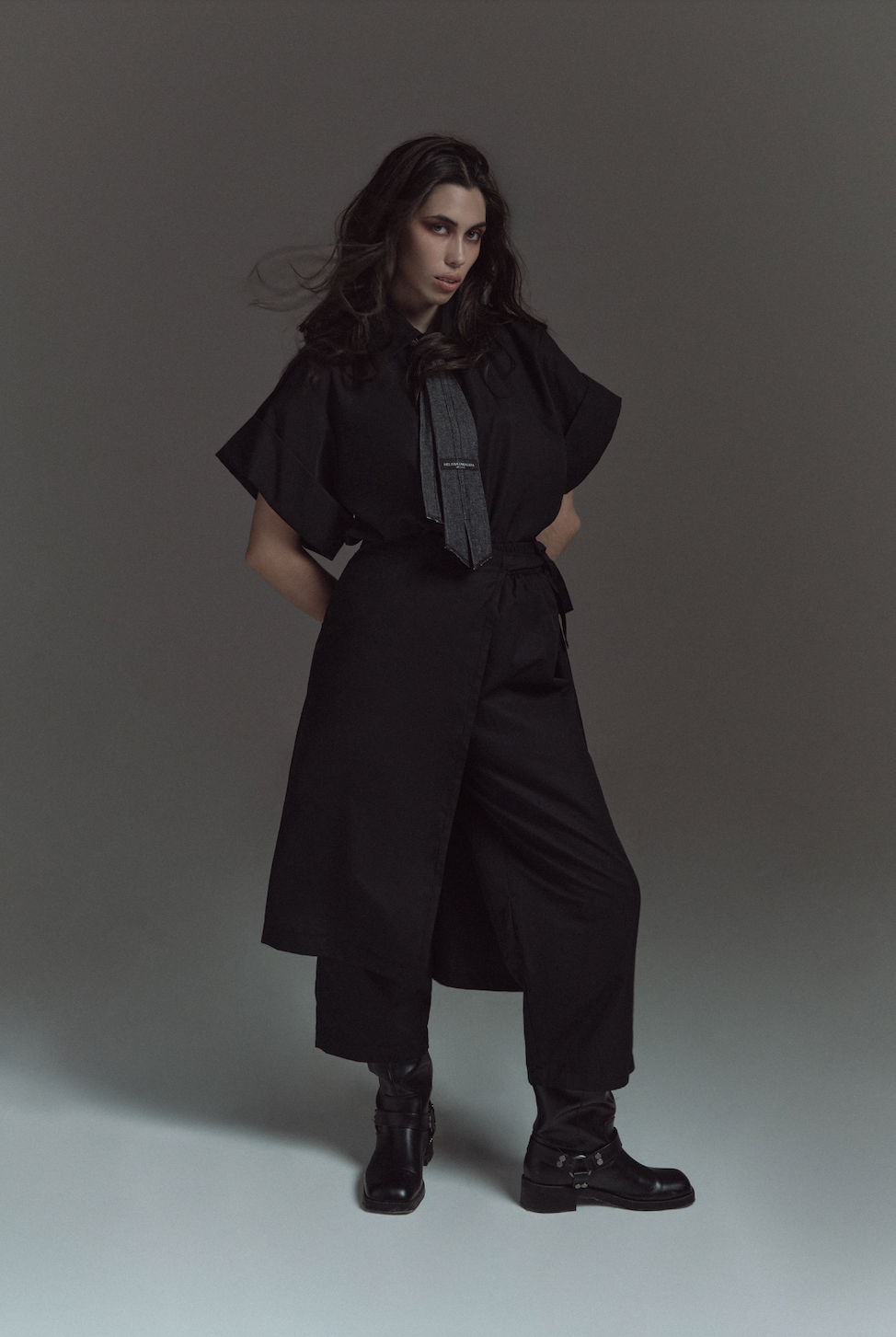 GRID-12 Sleeve W Shirt