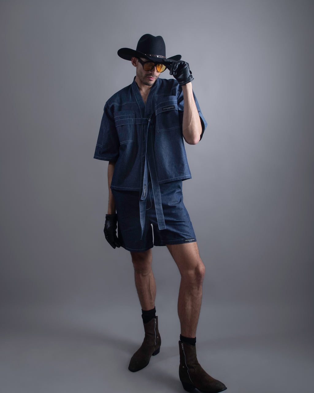 West Coast Boxer Denim Short