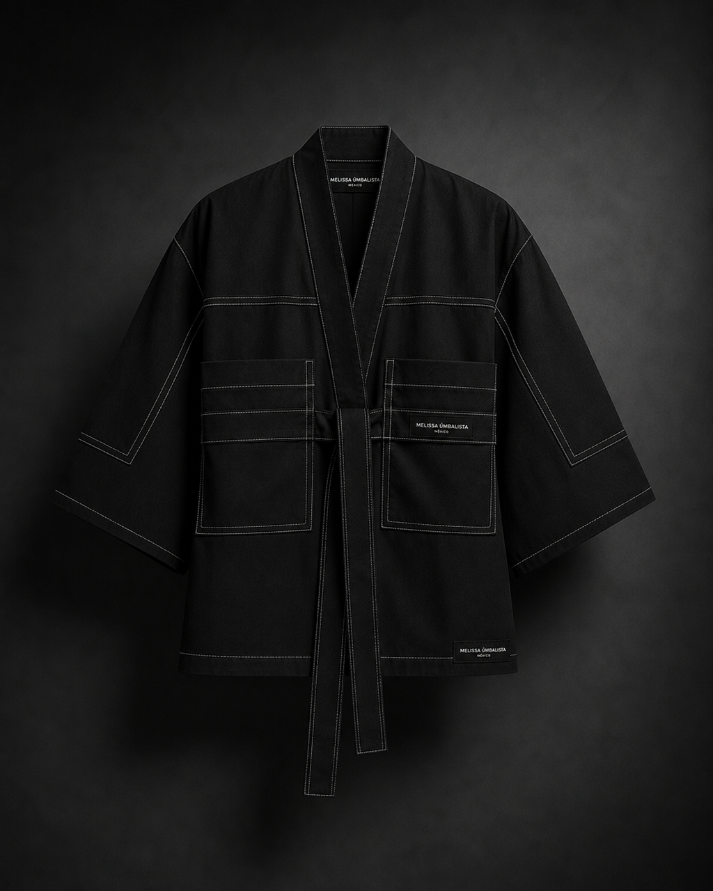 Coast Indigo Kimono Negro