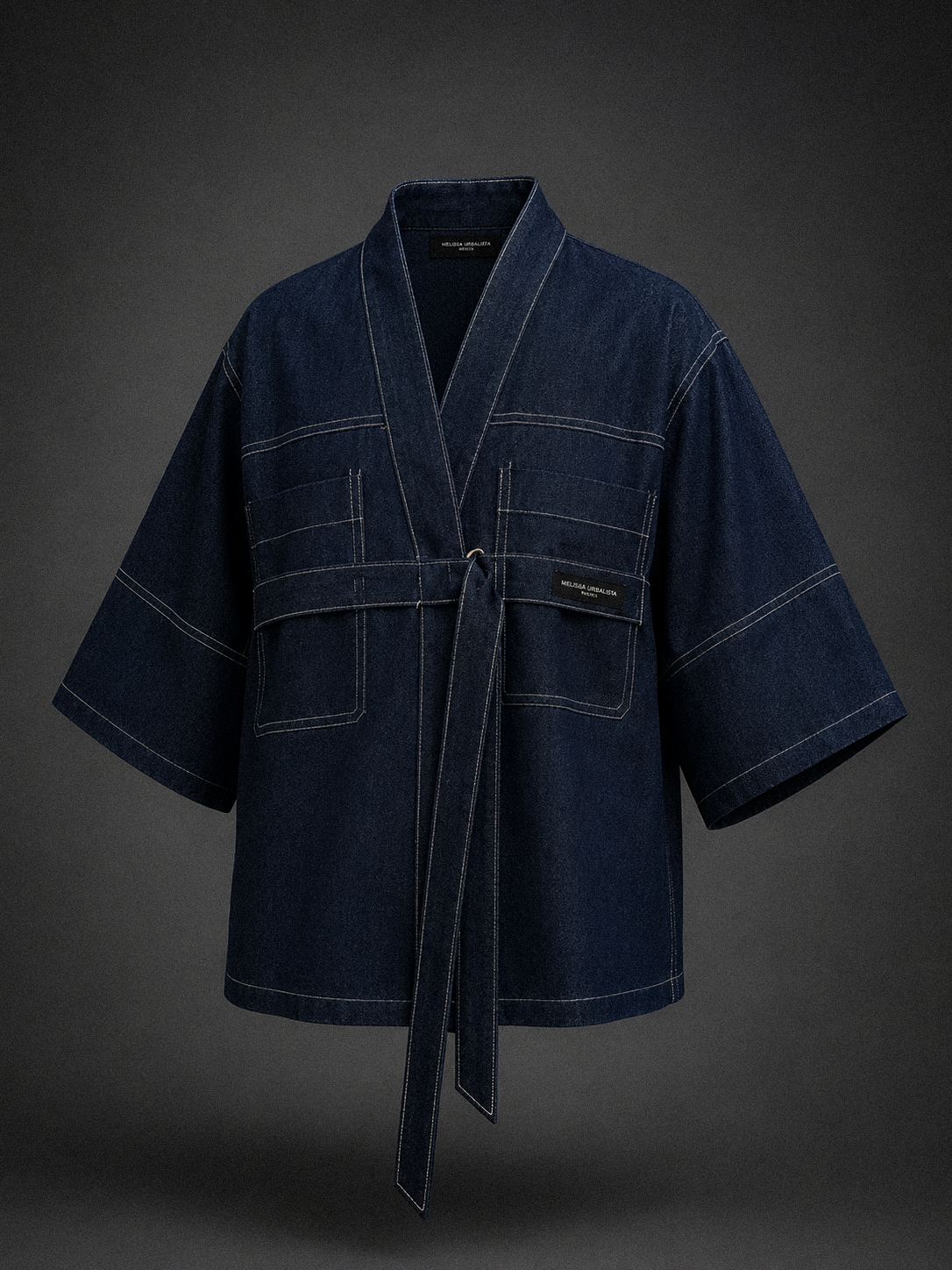 Indigo Coast Kimono